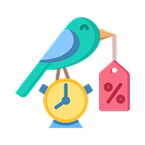 Early Bird Pricing Icon